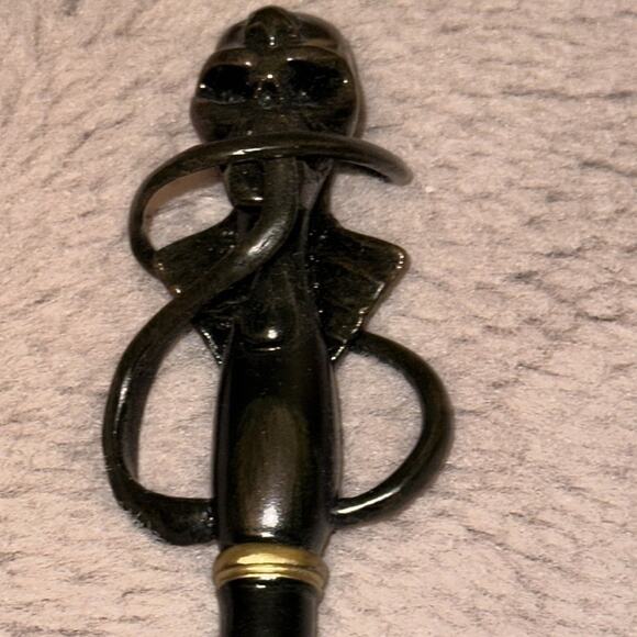 Authentic Universal Studios Wizarding World Harry Potter Death Eater Swirl Wand - Picture 5 of 9